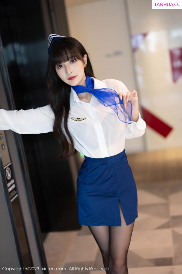 林星阑  [XiuRen]高清写真图 2023.09.06 No.7347 林星阑 黑丝美腿第4张图片